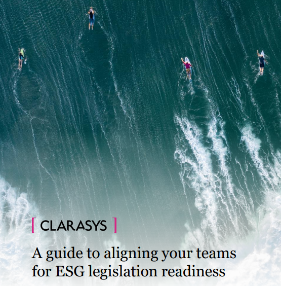 Guide to aligning your teams to ESG legislation front cover LP v1