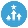 Position for circular advantage, blue icon, CE toolkit page
