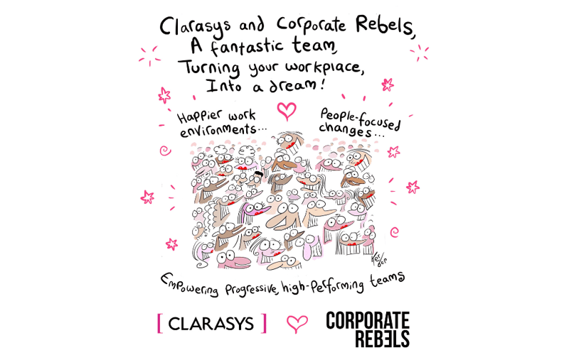 Image for Clarasys partners with Corporate Rebels