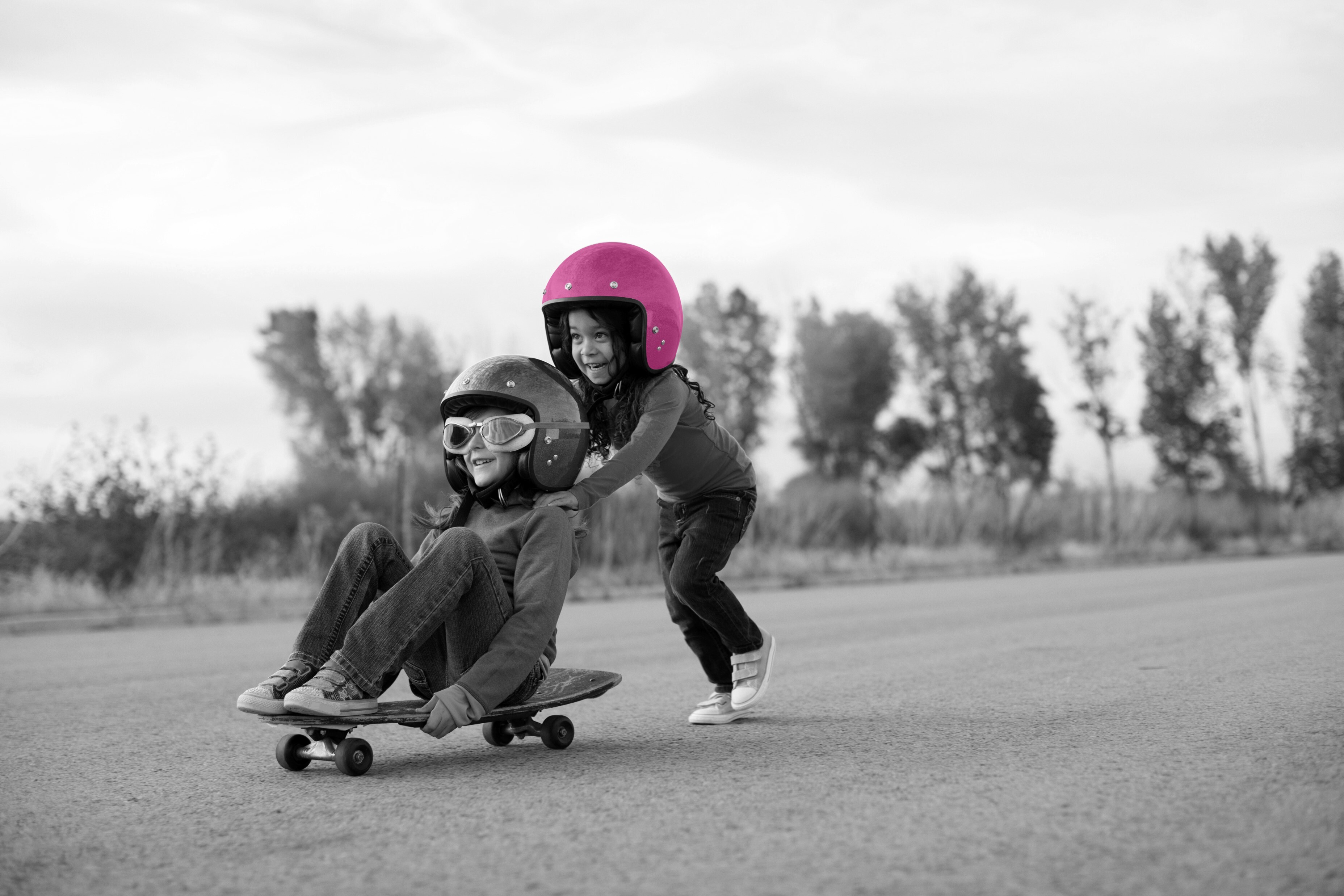 Skaeteboarders-Pink