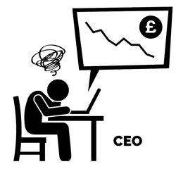 The purpose-driven performance collection, CEO persona infographic